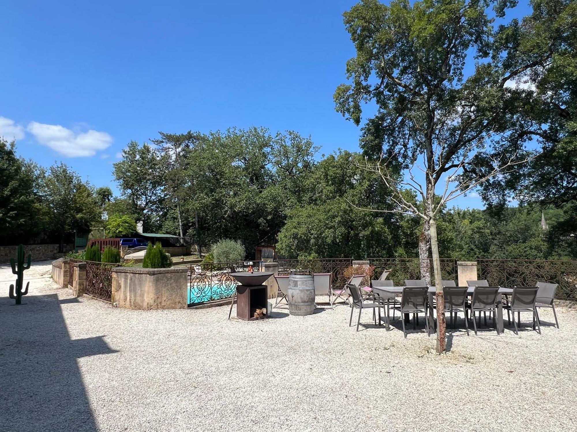 Gite Du Manoir Le Roc Couze-et-Saint-Front Kültér fotó