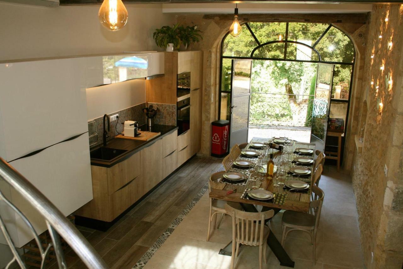 Gite Du Manoir Le Roc Couze-et-Saint-Front Kültér fotó